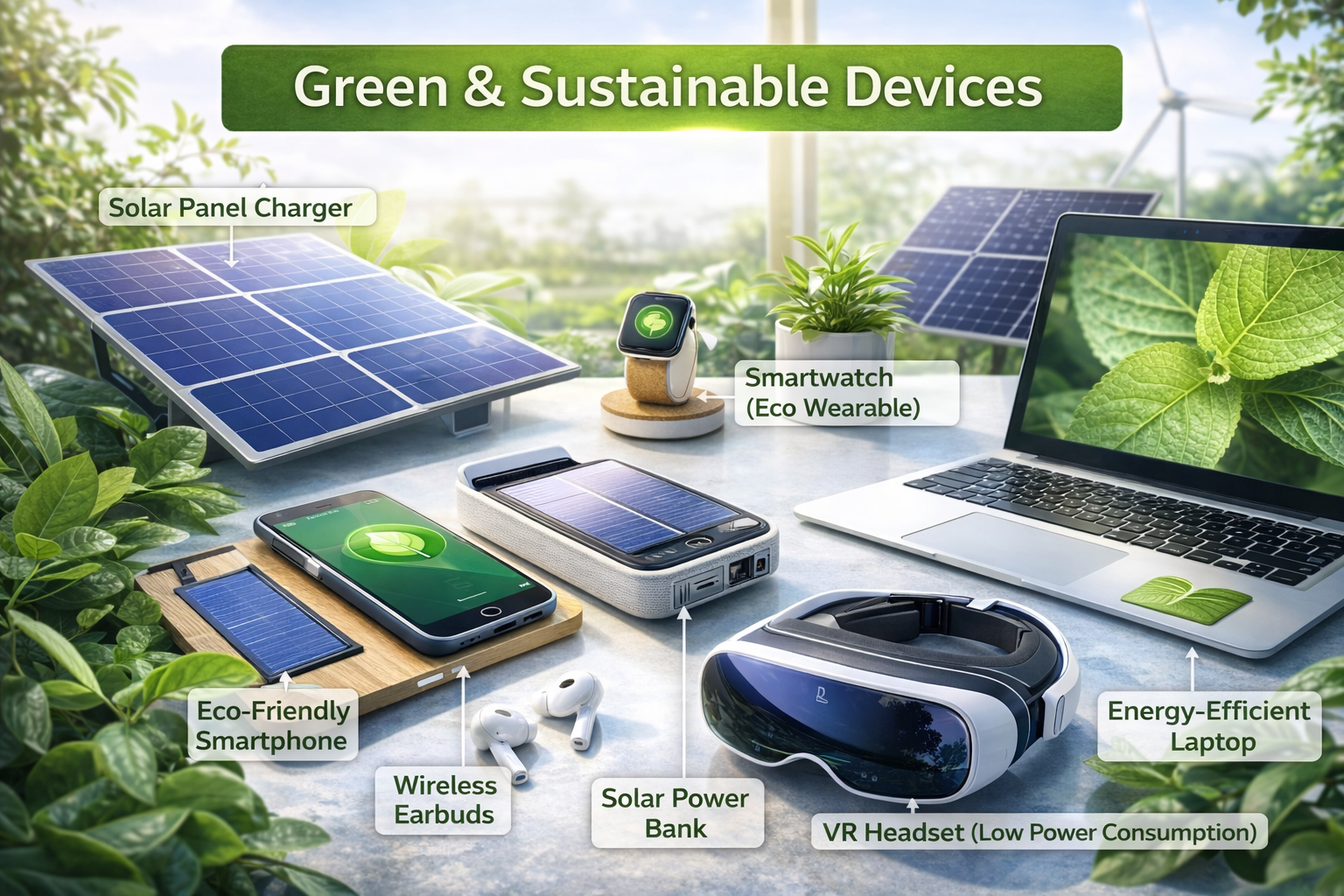 Green and Sustainable devices