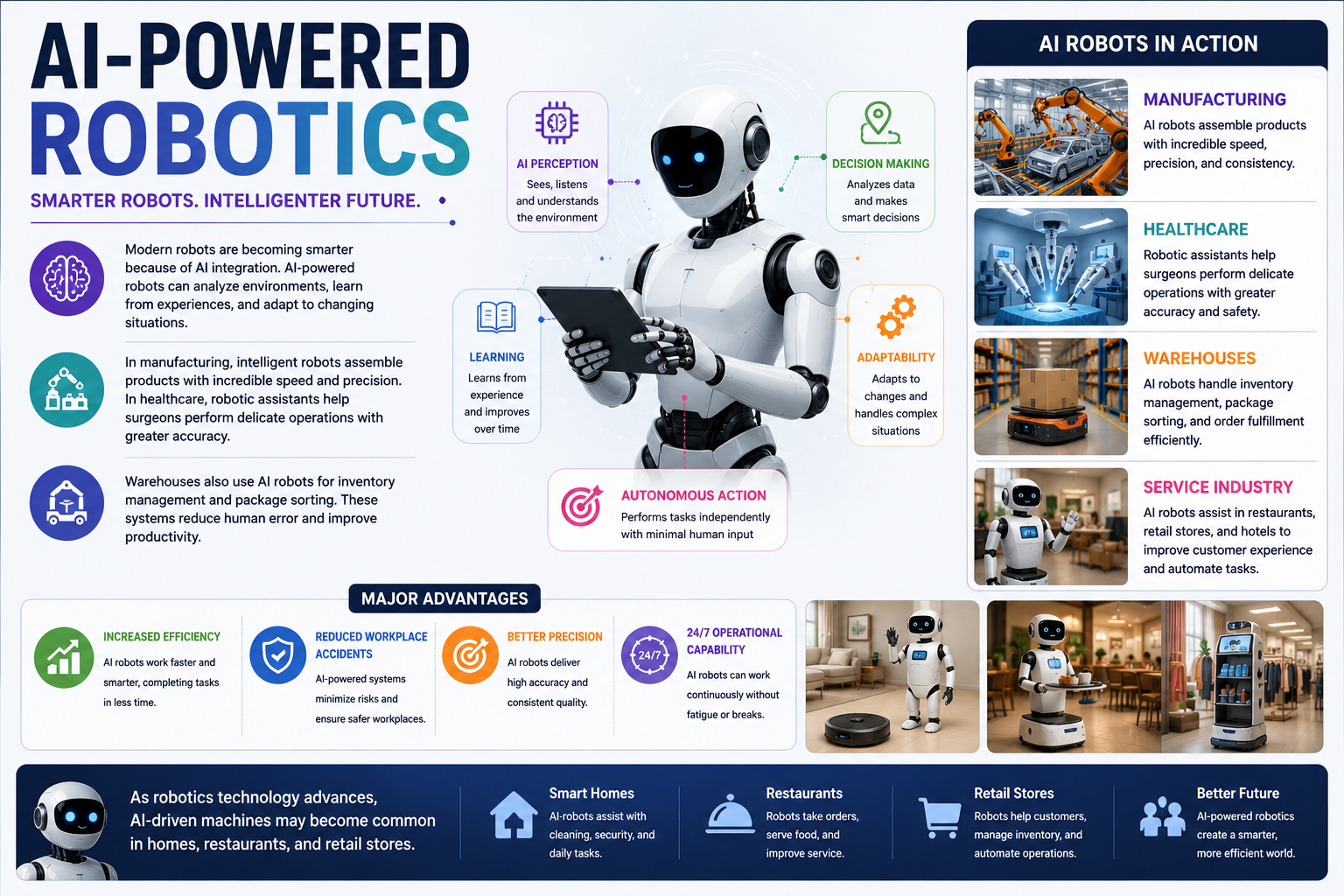 AI-powered robots