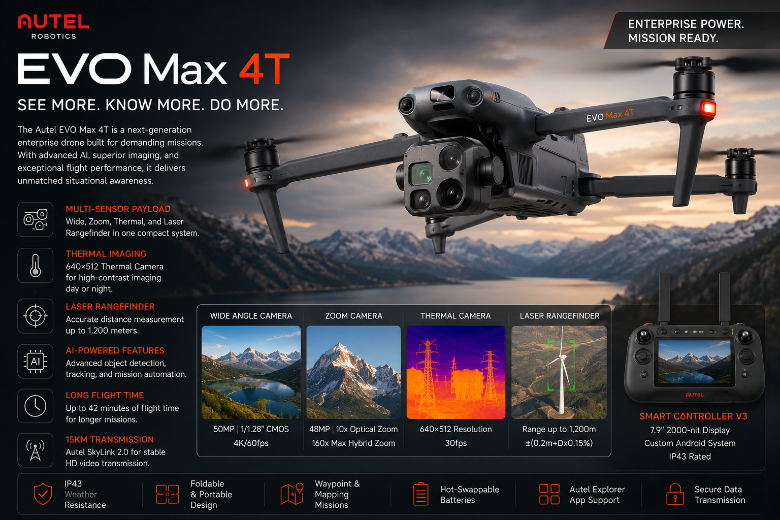 Autel EVO Max 4T