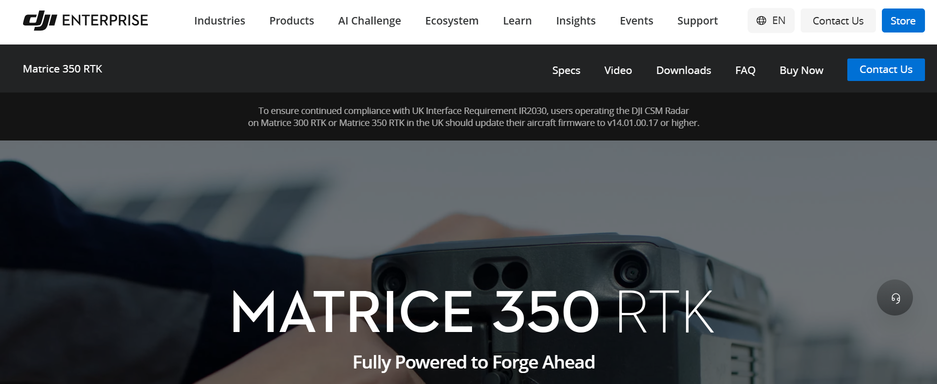 DJI Matrice 350 RTK