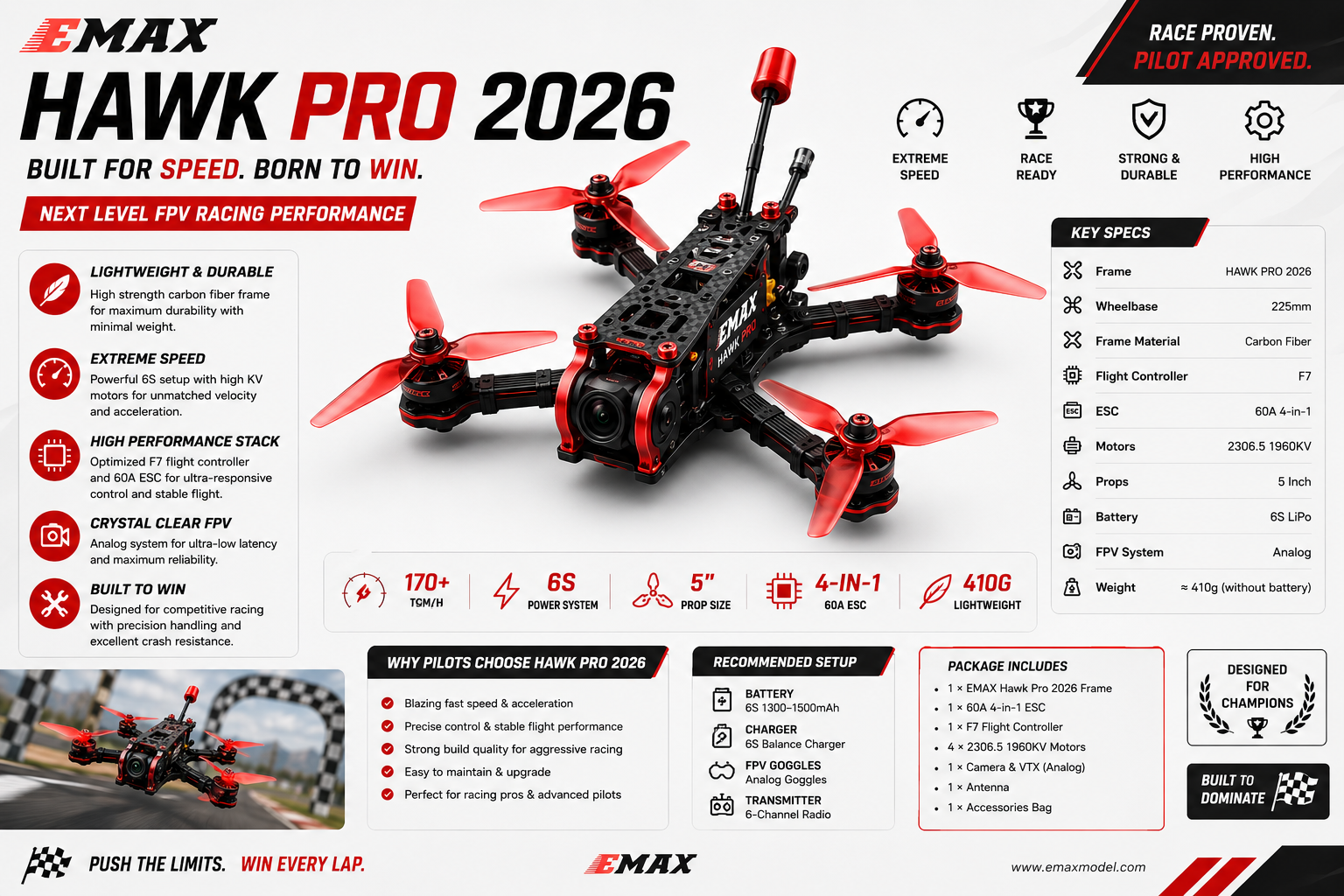 EMAX Hawk Pro 2026