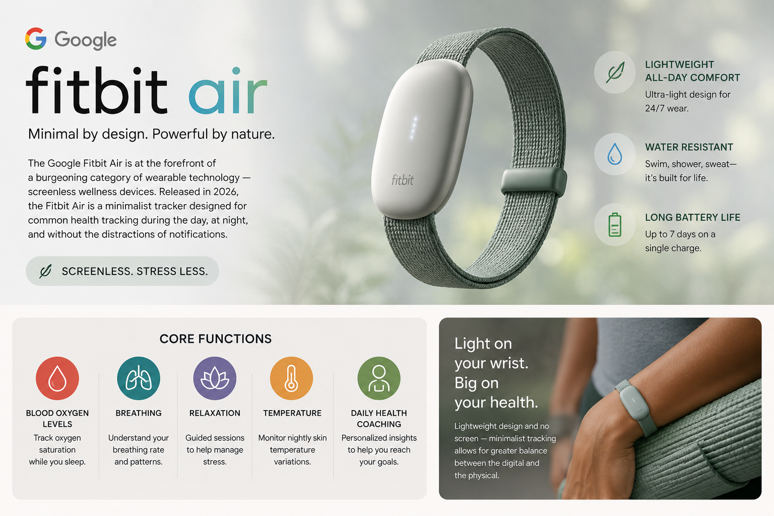 Google Fitbit Air