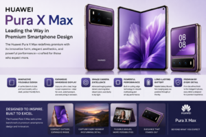 Huawei Pura X Max: Leading the Way in Premium Smartphone Design