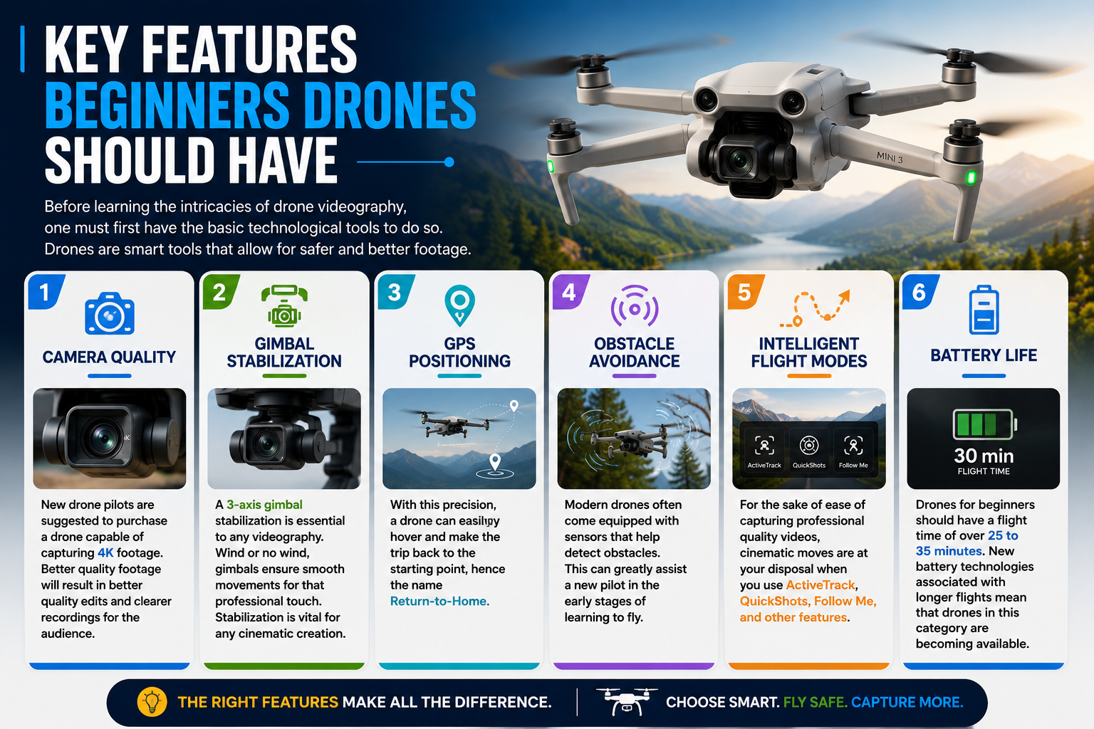 Key Features Beginners Drones Should Have