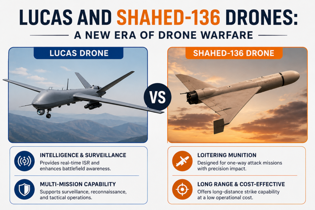 Lucas and Shahed-136 Drones A New Era of Drone Warfare