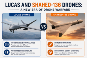 Lucas and Shahed-136 Drones A New Era of Drone Warfare