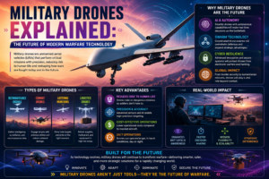 Military Drones Explained: The Future of Modern Warfare Technology