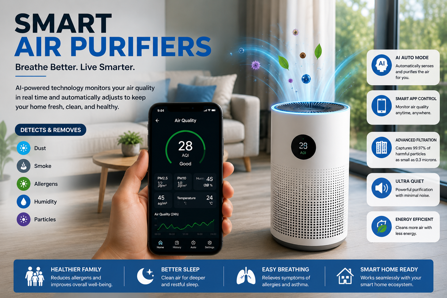 Smart Air Purifiers