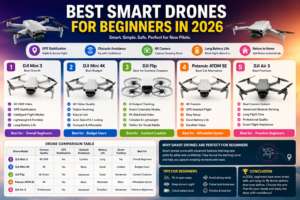 Best Smart Drones for Beginners in 2026