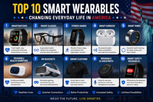 Top 10 Smart Wearables Changing Everyday Life in America