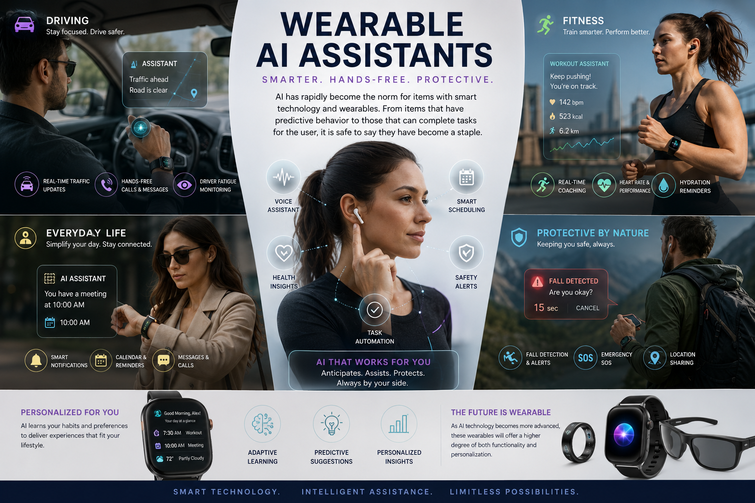 Wearable AI Assistants
