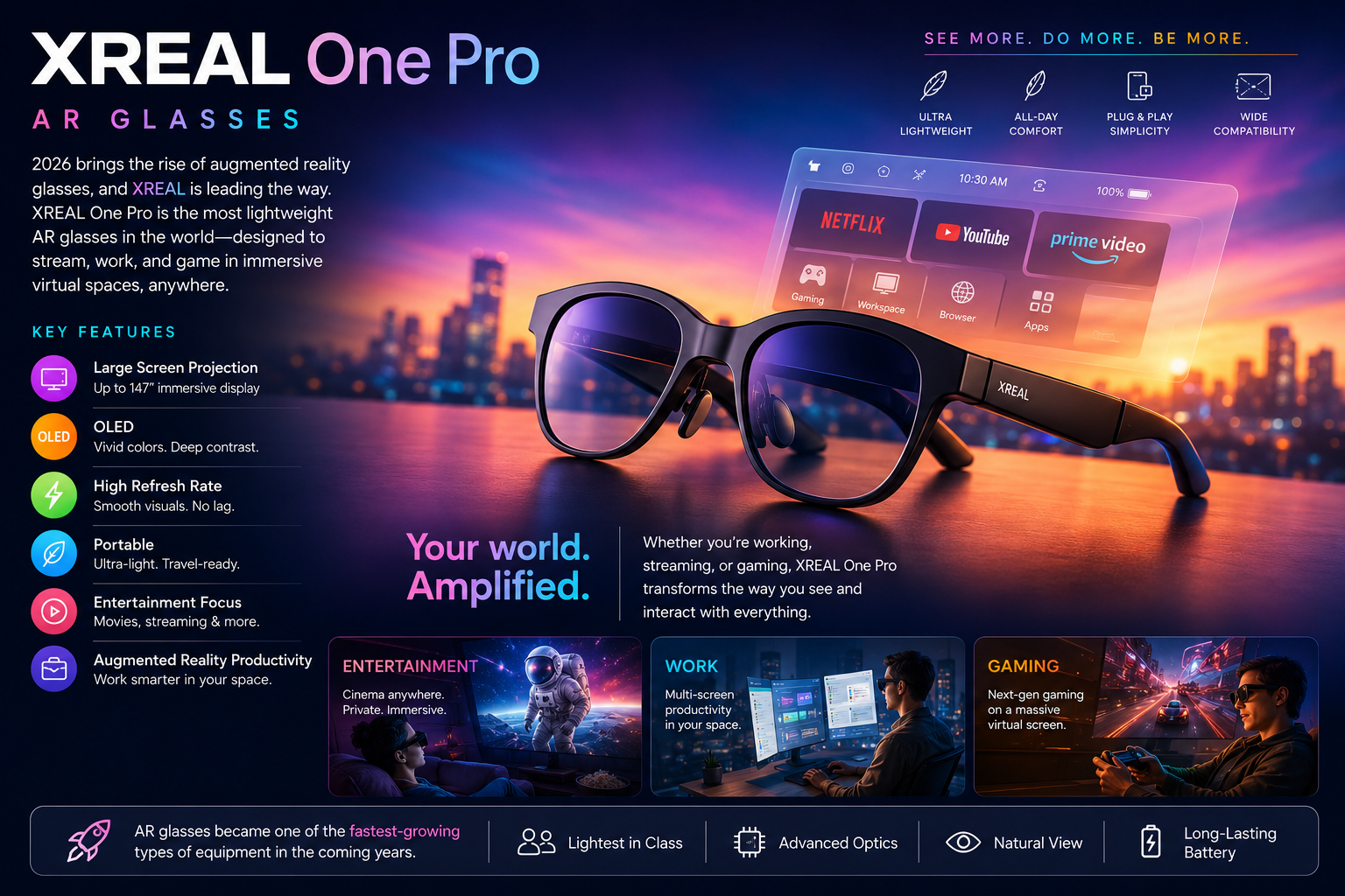 XREAL One Pro AR Glasses