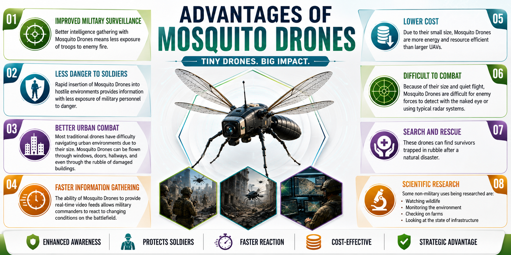 Advantages of Mosquito Drones