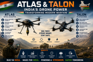 Atlas & Talon: India’s Drone Power Transforming Modern Warfare