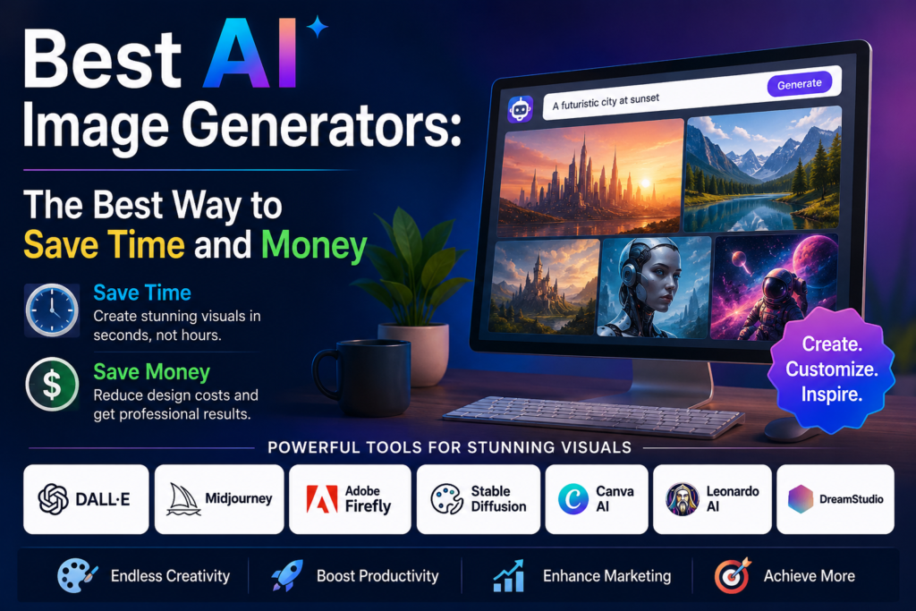 Best AI Image Generators The Best Way to Save Time and Money