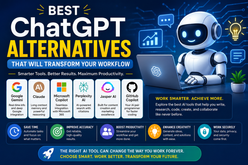 Best ChatGPT Alternatives That Will Transform Your Workflow