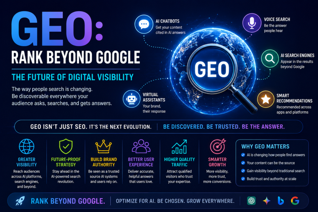 GEO: Rank Beyond Google - The Future of Digital Visibility