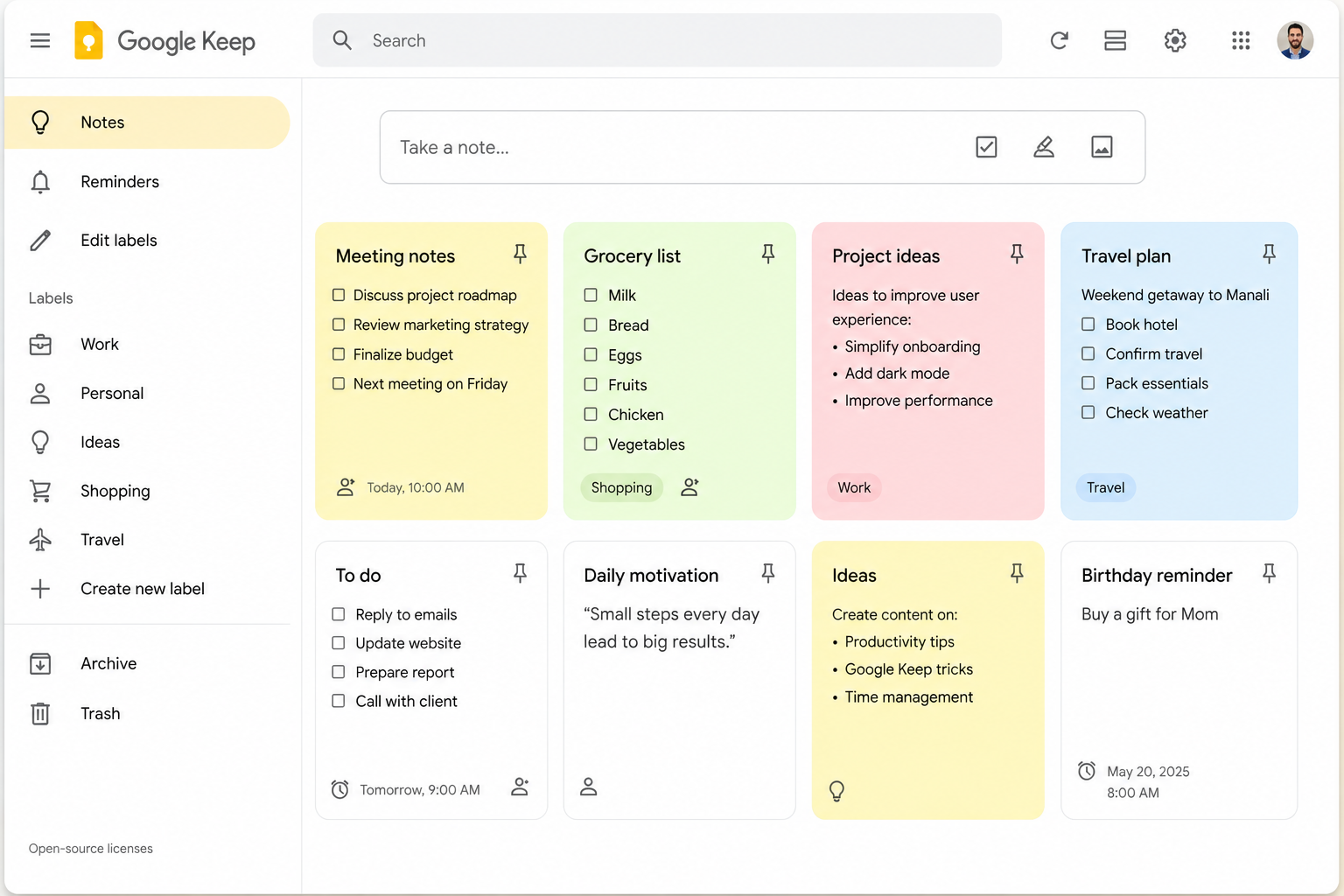 Google Keep