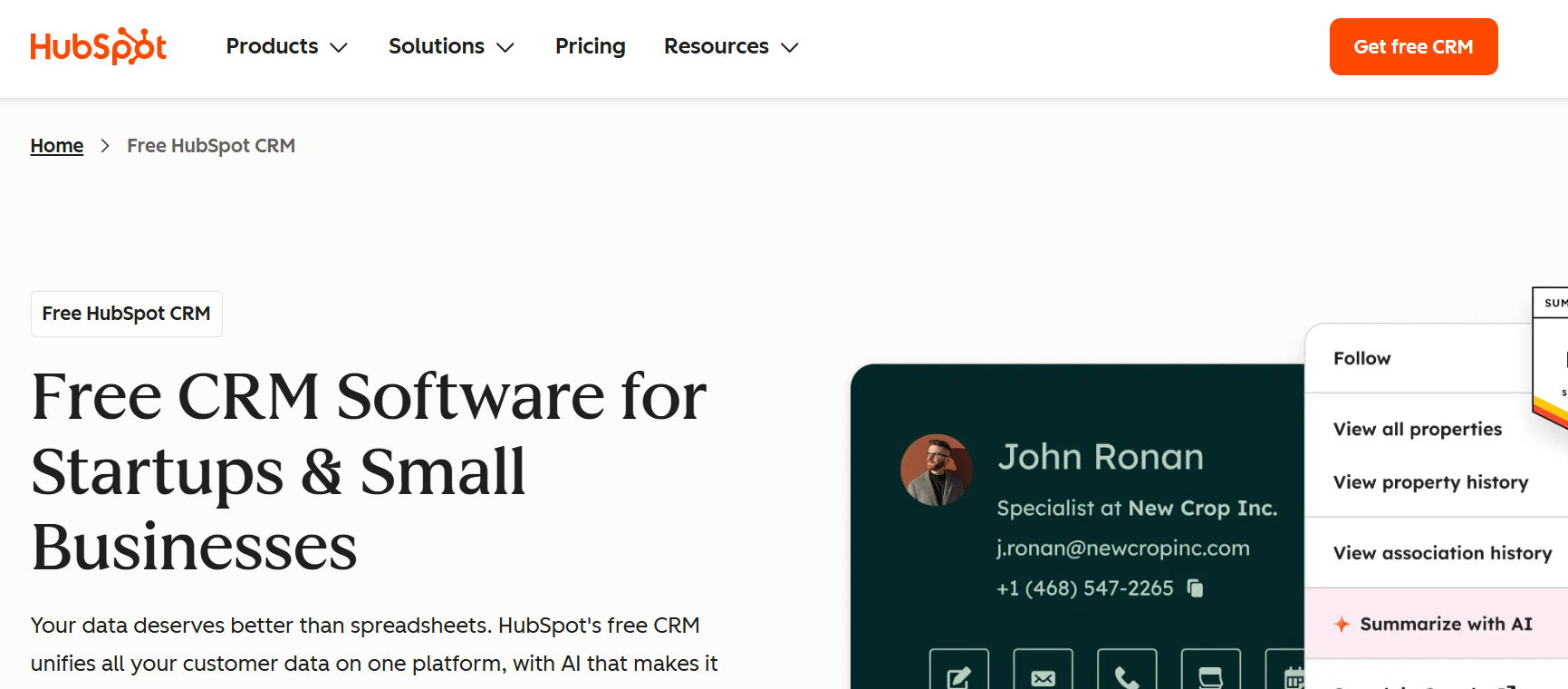HubSpot CRM