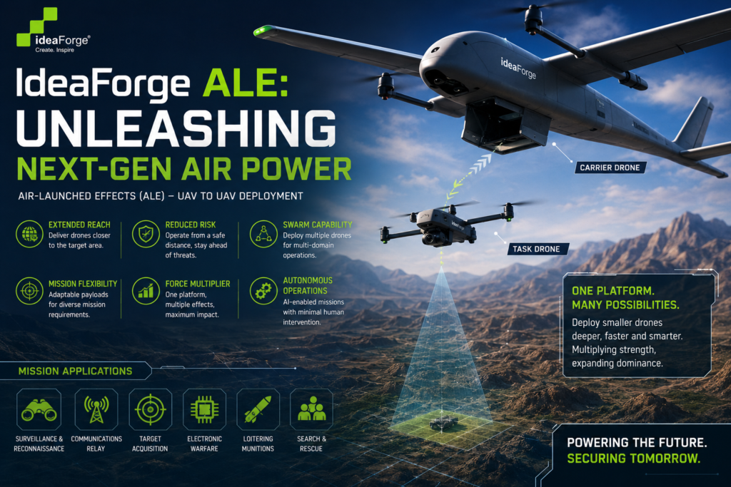 IdeaForge ALE Unleashing Next-Gen Air Power