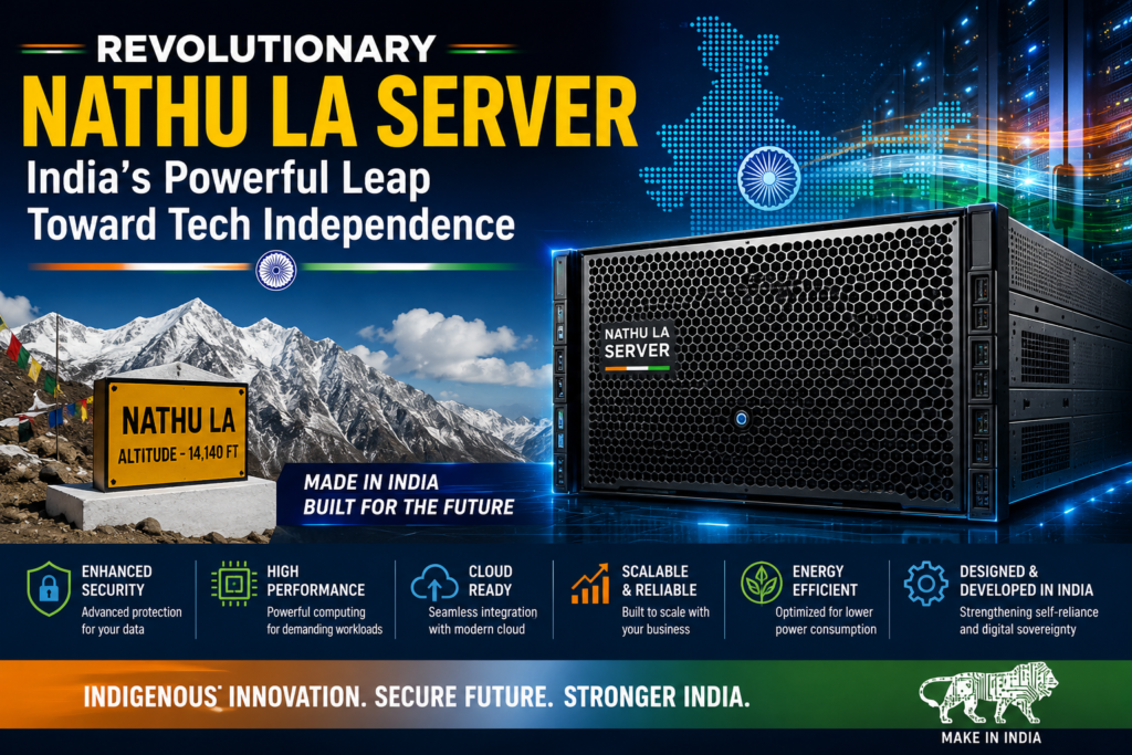 Revolutionary Nathu La Server India’s Powerful Leap Toward Tech Independence