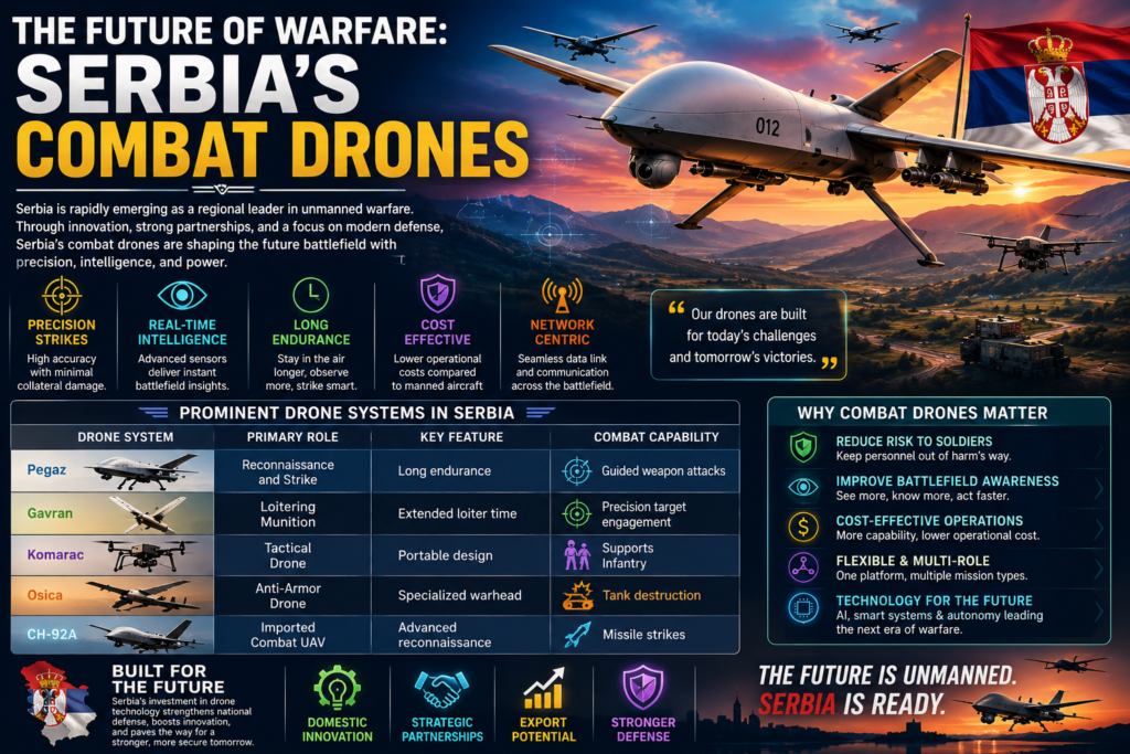 The Future of Warfare Serbia's Combat Drones