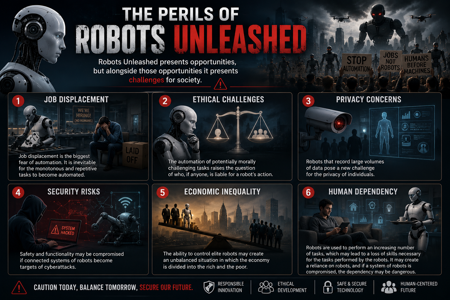 The Perils of Robots Unleashed