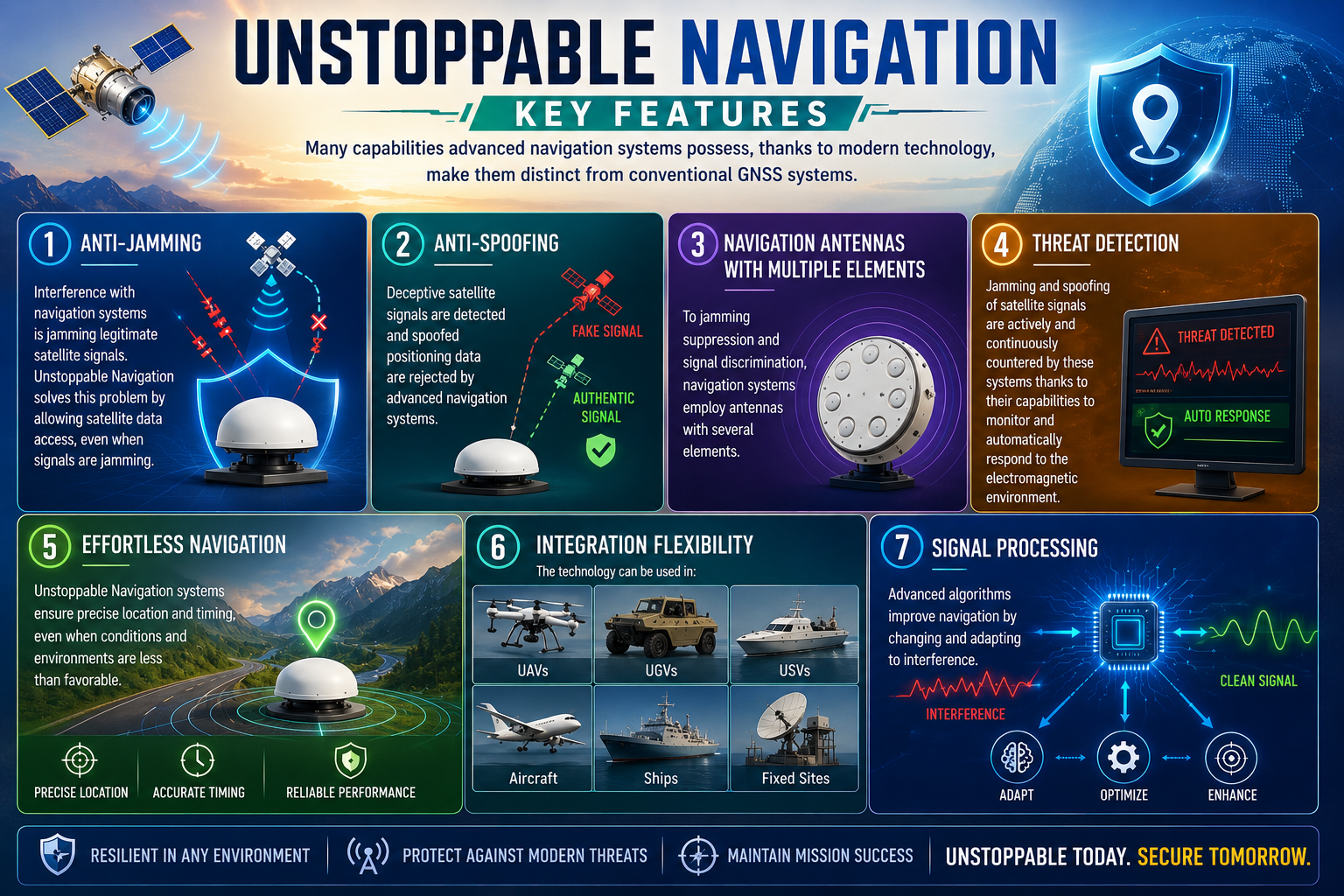 Unstoppable Navigation Key Features