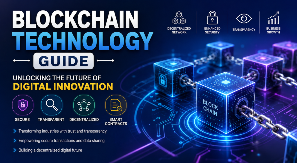 Blockchain Technology Guide: Unlocking the Future of Digital Innovation