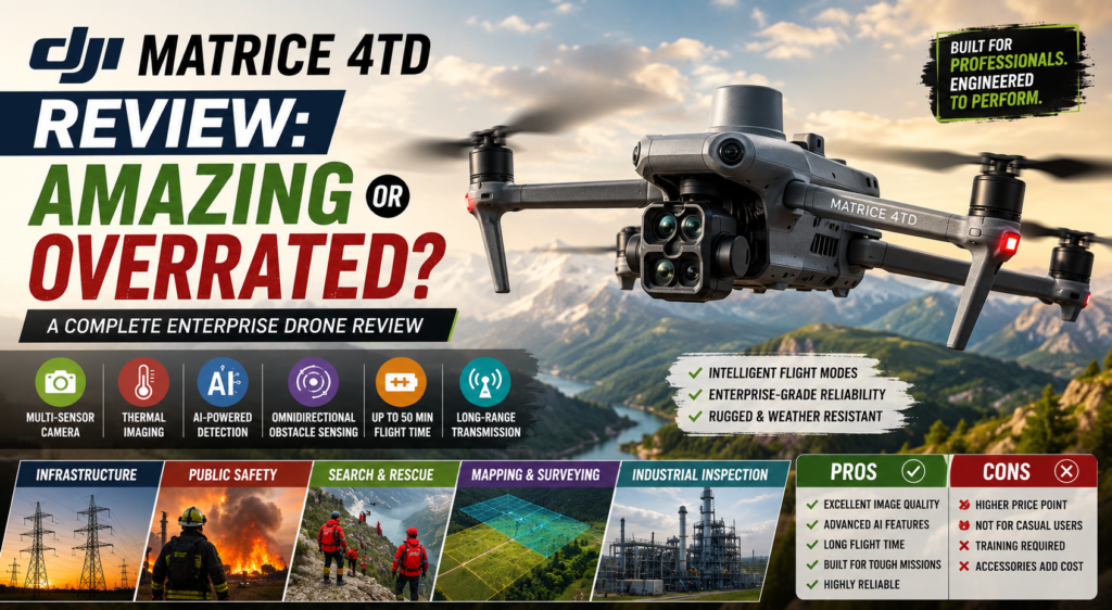 DJI Matrice 4TD Review: Amazing or Overrated?