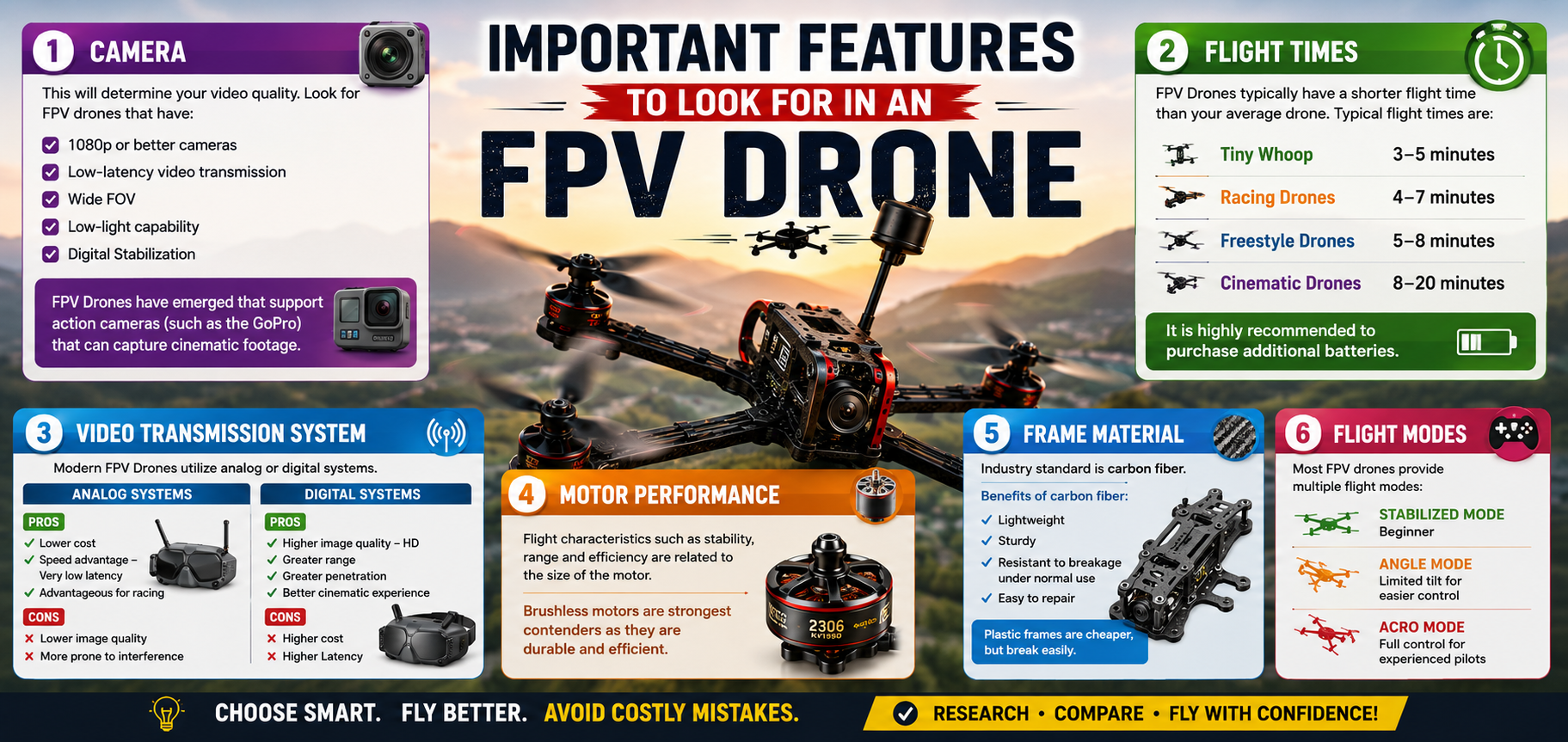 Important Features to Look for in an FPV Drone
