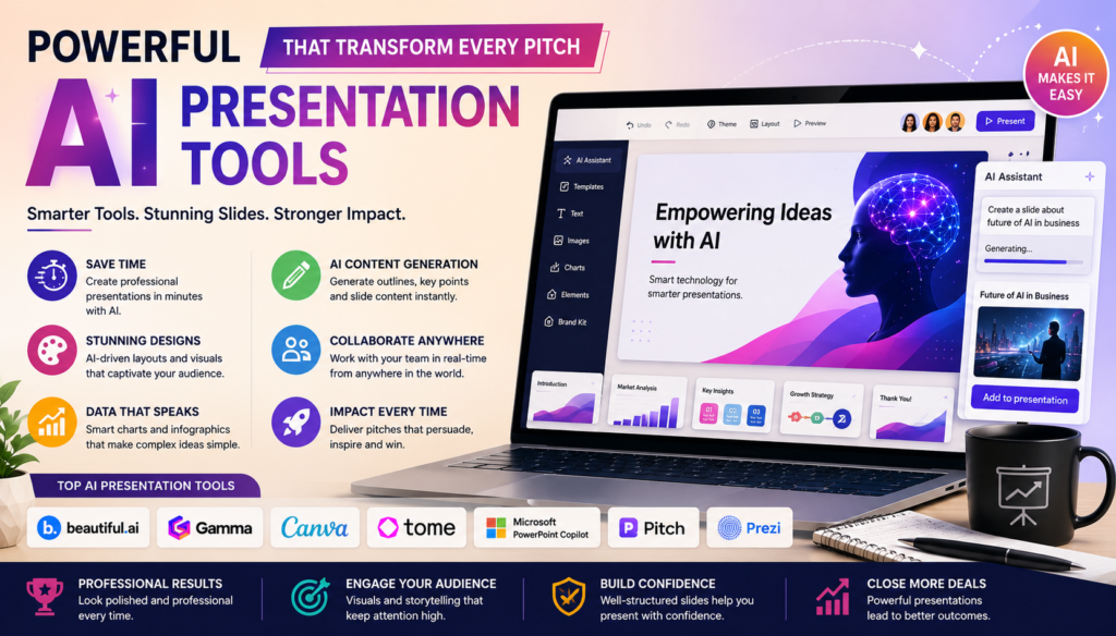 Powerful AI Presentation Tools That Transform Every Pitch
