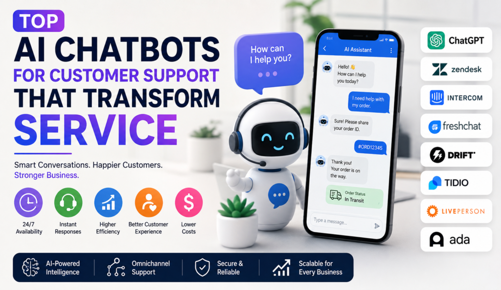 Top AI Chatbots for Customer Support That Transform Service
