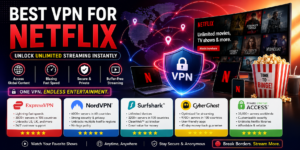 Best VPN for Netflix: Unlock Unlimited Streaming Instantly