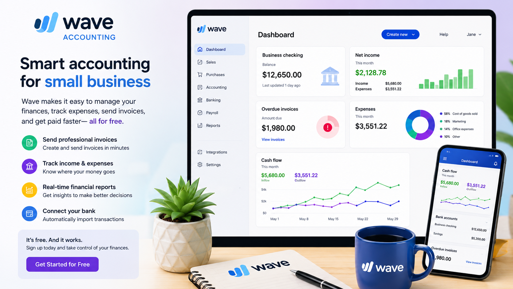 Wave Accounting