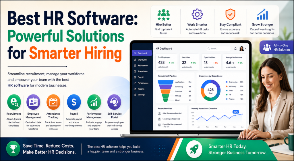 Best HR Software: Powerful Solutions for Smarter Hiring