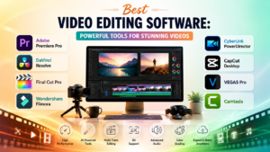 Best Video Editing Software: Powerful Tools for Stunning Videos
