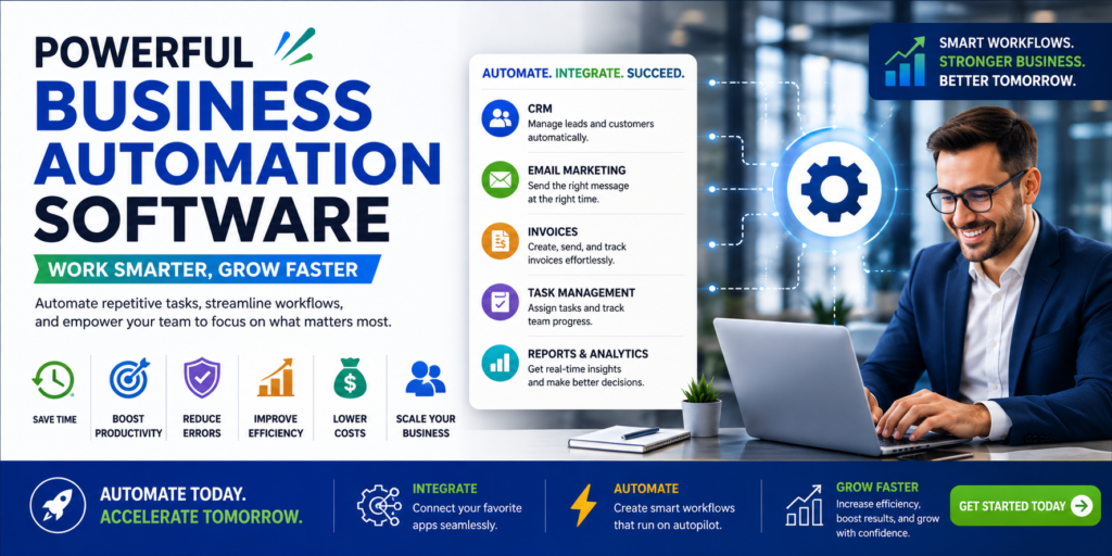 Powerful Business Automation Software: Work Smarter, Grow Faster