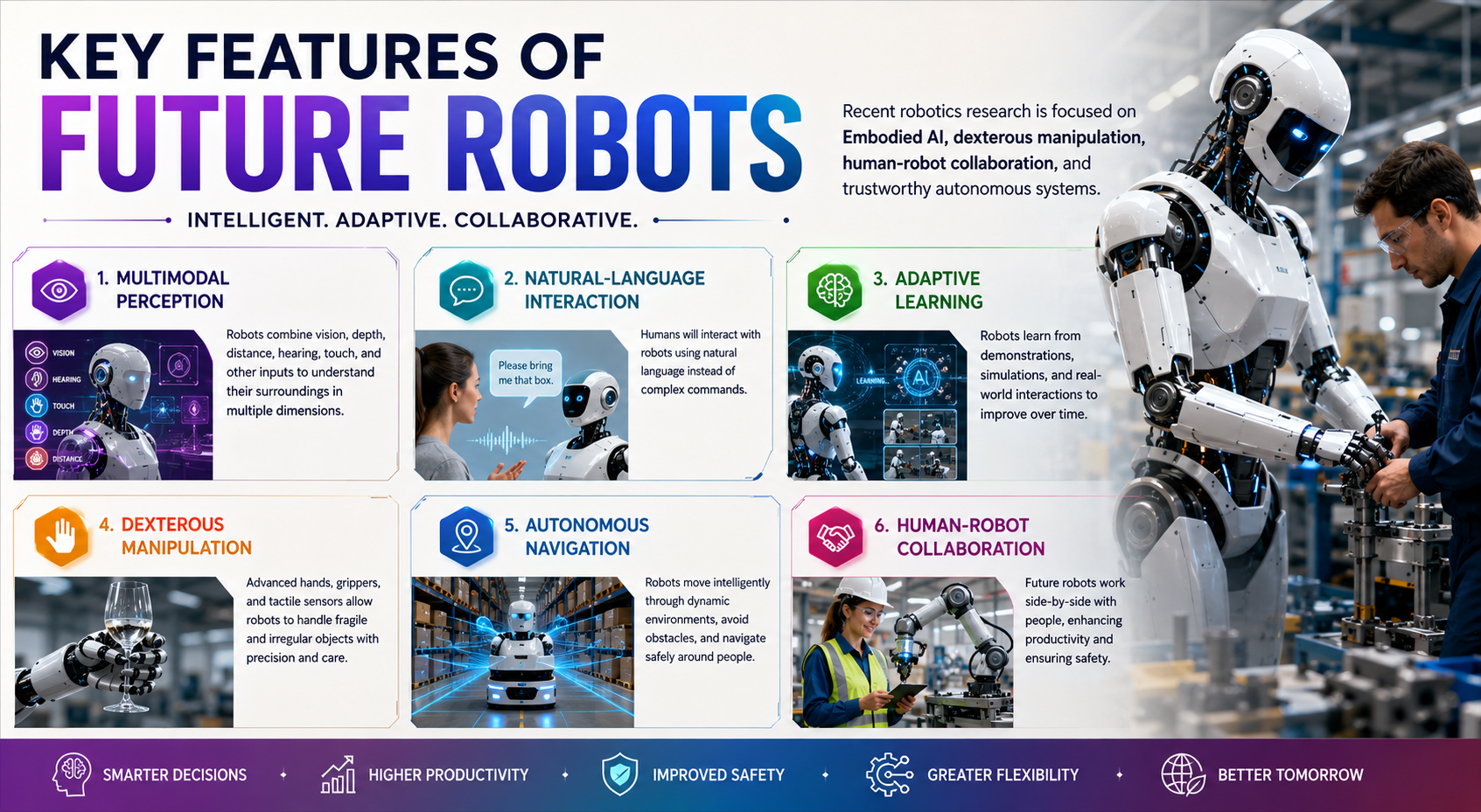 Key Features of Future Robots