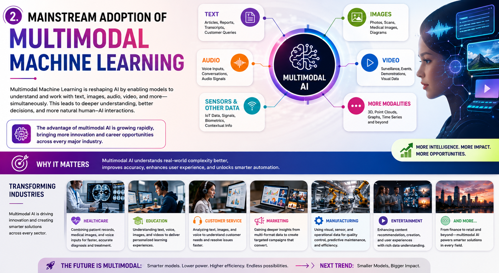 Mainstream Adoption of Multimodal Machine Learning