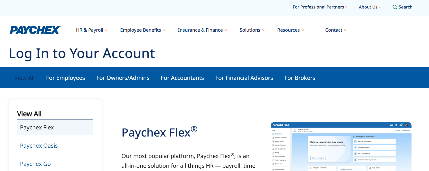Paychex Flex