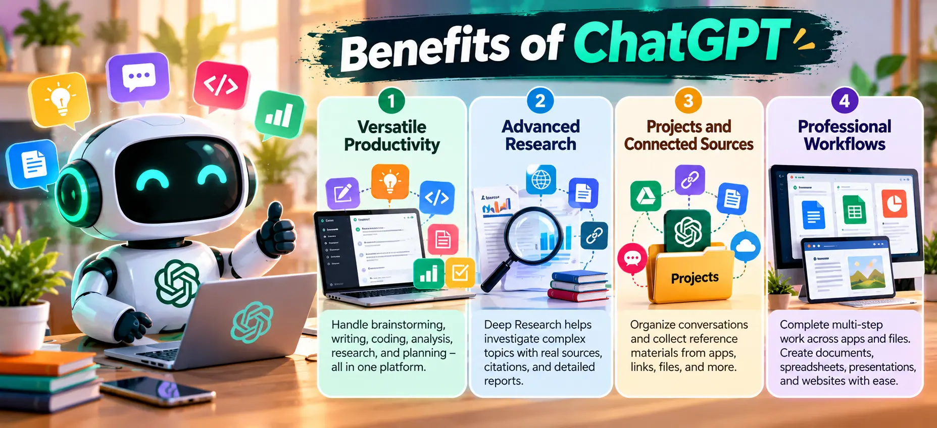 Benefits of ChatGPT