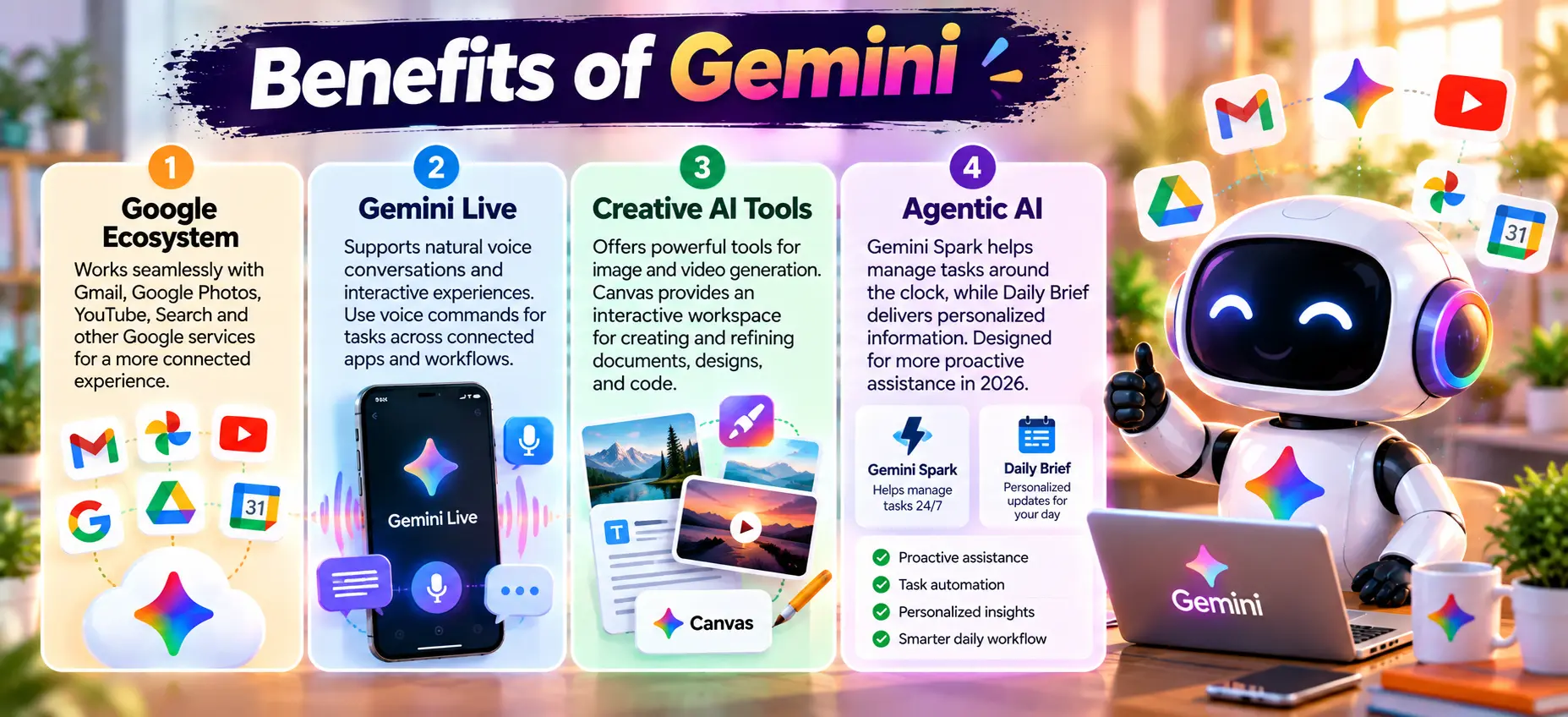 Benefits of Gemini