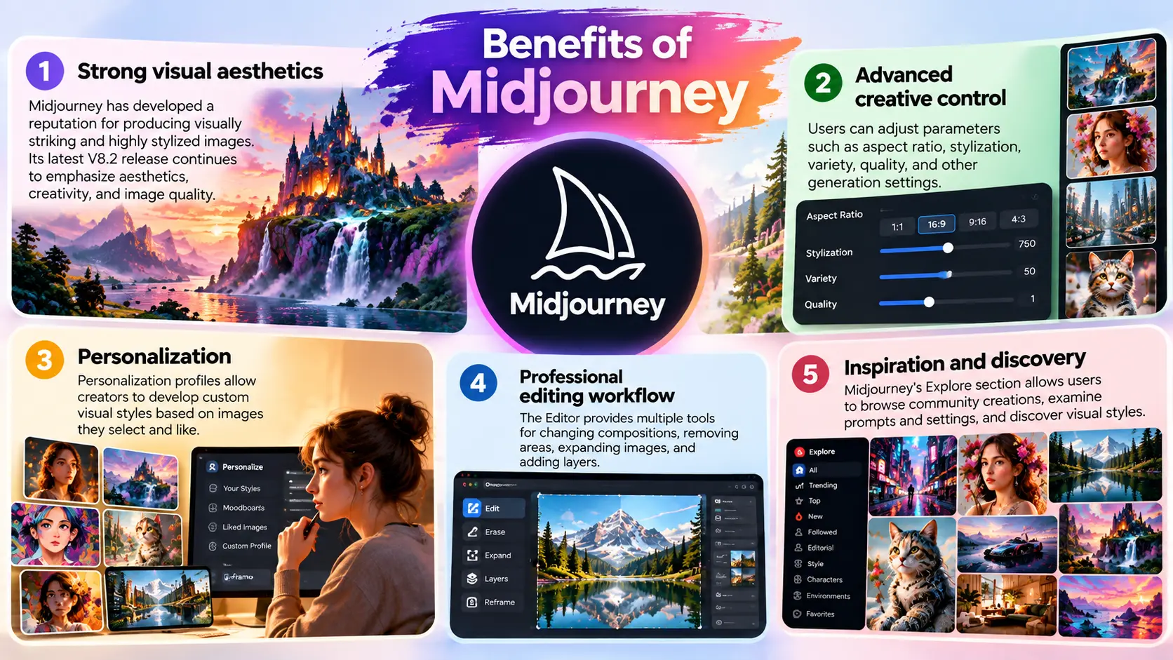 Benefits of Midjourney