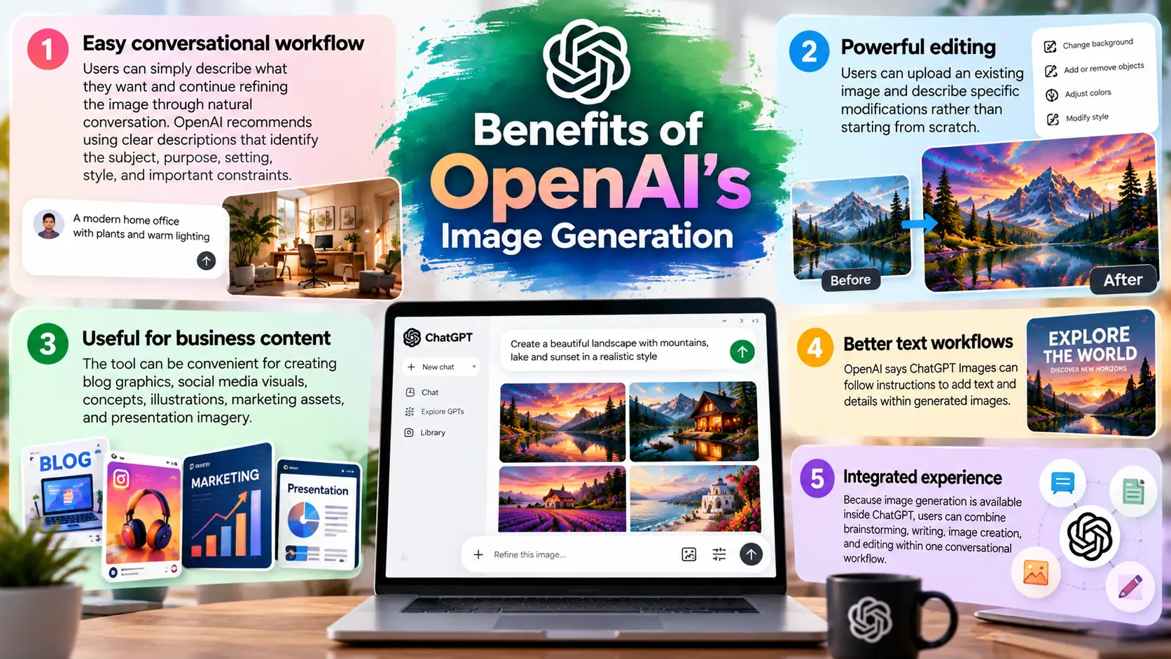 Benefits of OpenAI's Image Generation