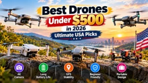 Best Drones Under $500 in 2026: Ultimate USA Picks
