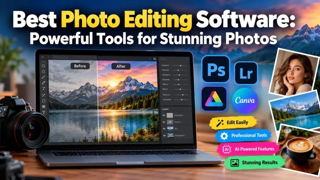 Best Photo Editing Software: Powerful Tools for Stunning Photos