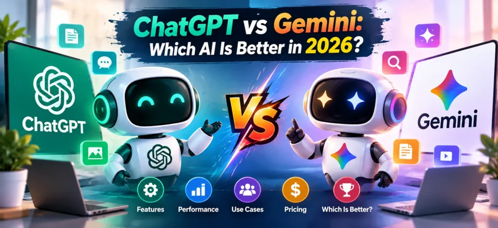ChatGPT vs Gemini Which AI Is Better in 2026?