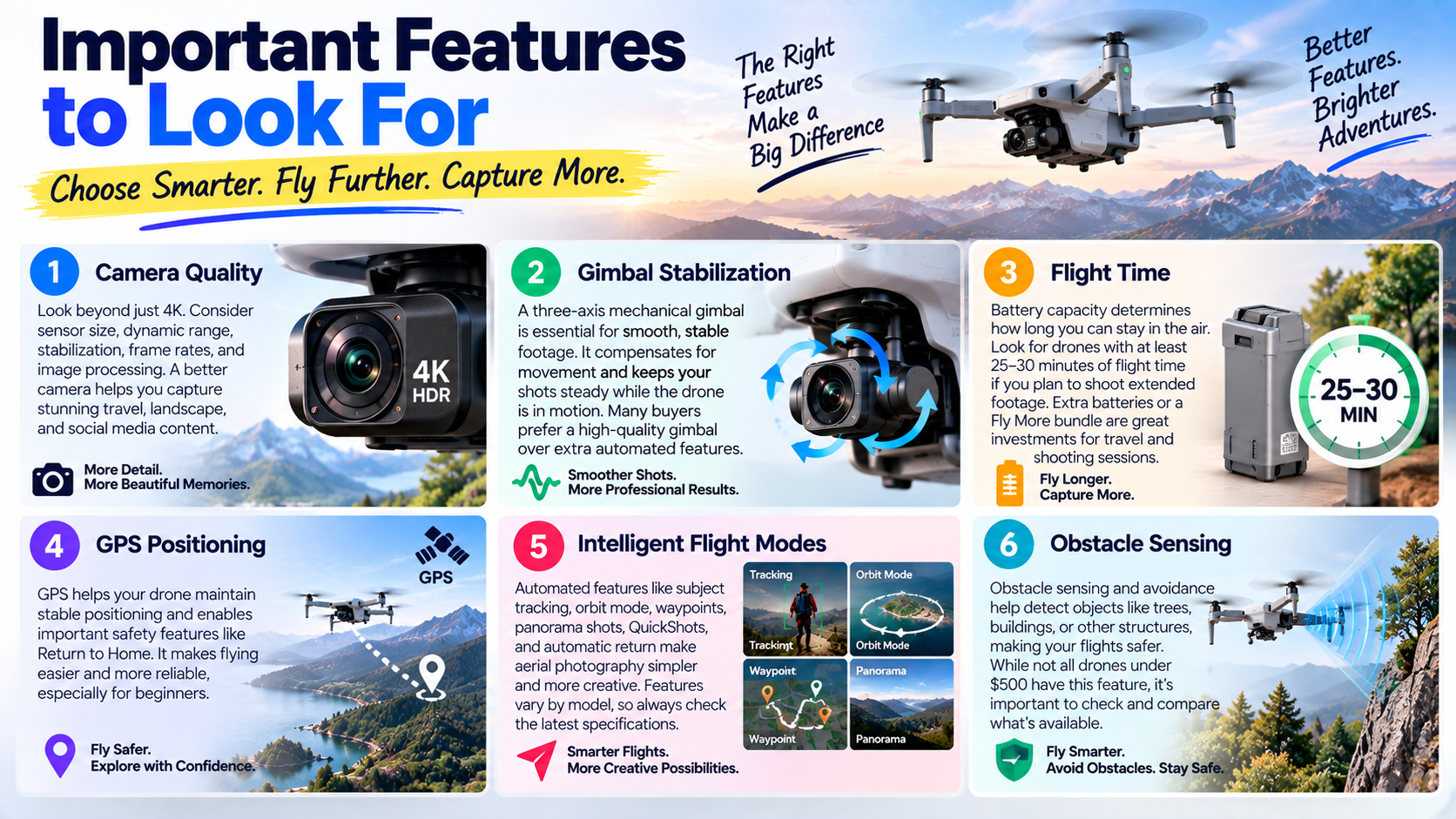 Important Features to Look For in Drones Under $500