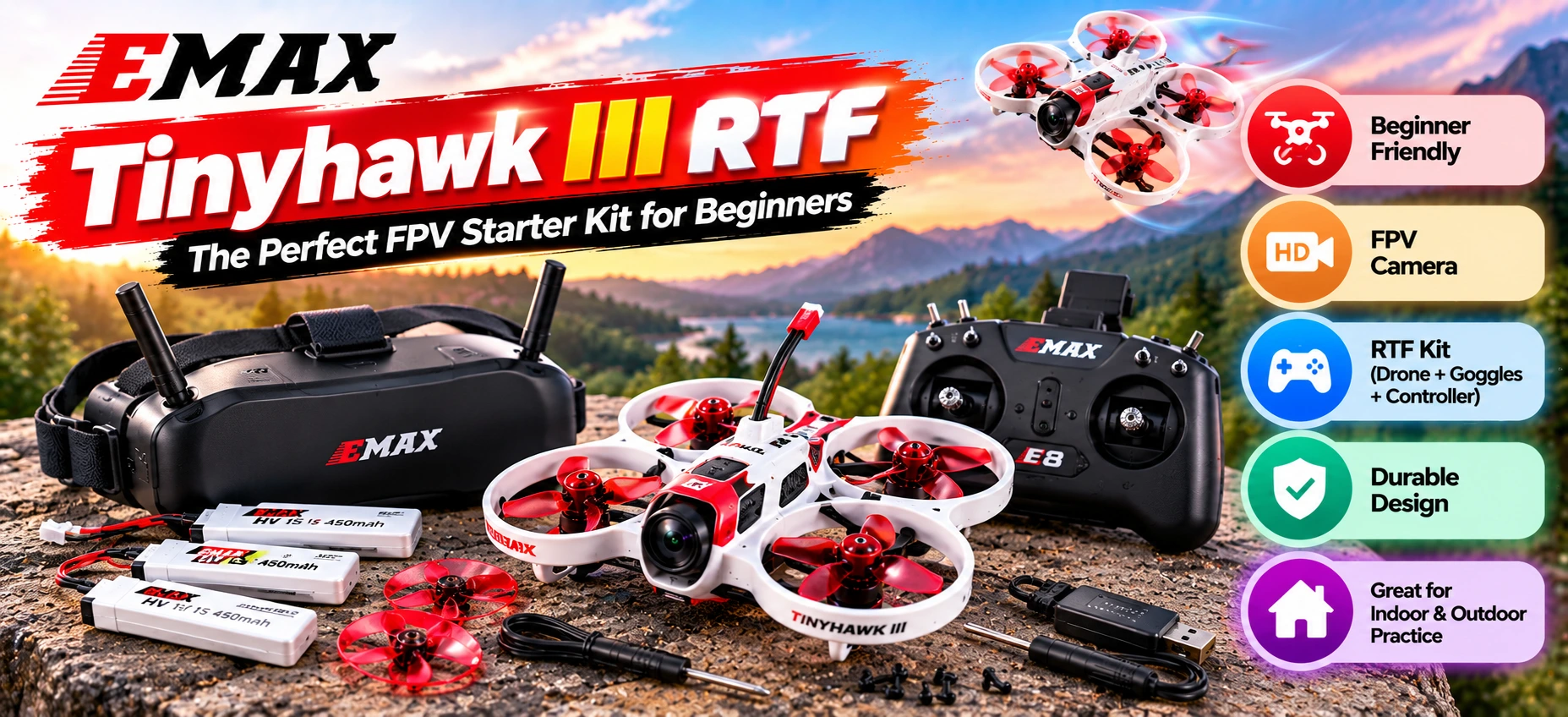 MAX Tinyhawk III RTF